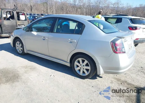 2010 Nissan Sentra 2.0Sr z USA, uszkodzony, nr VIN 3N1AB6AP7AL656572